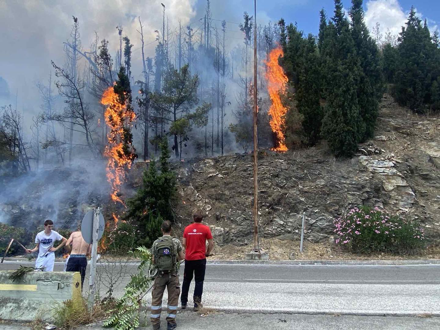 φωτιά Καβάλα