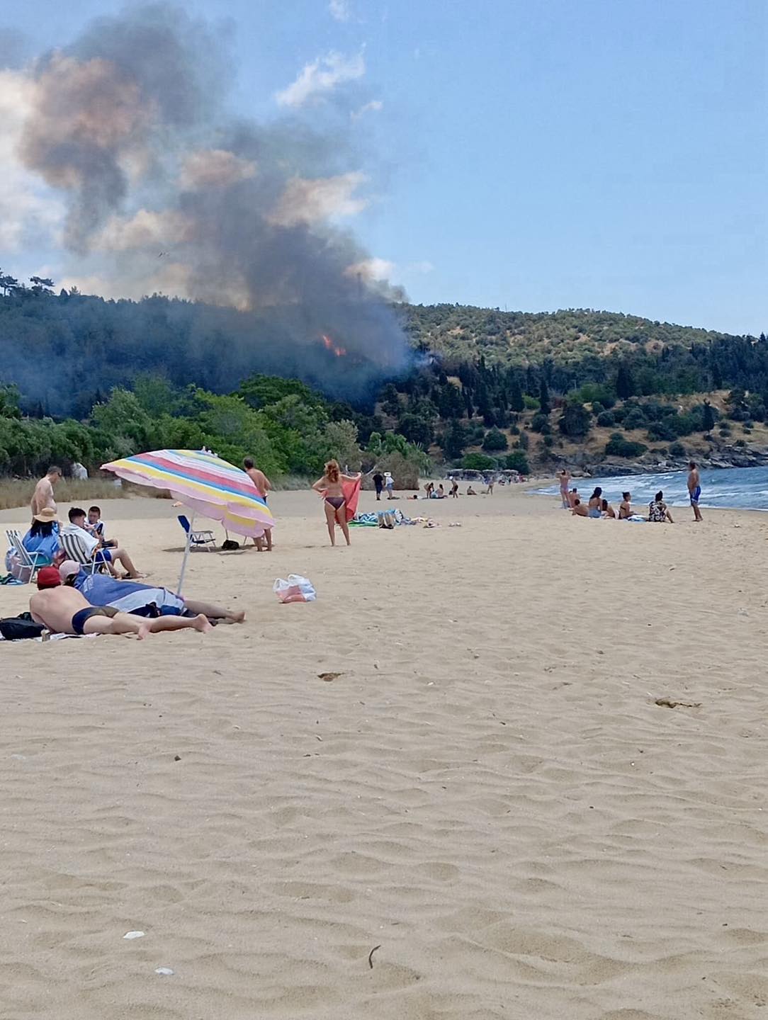 φωτιά Καβάλα