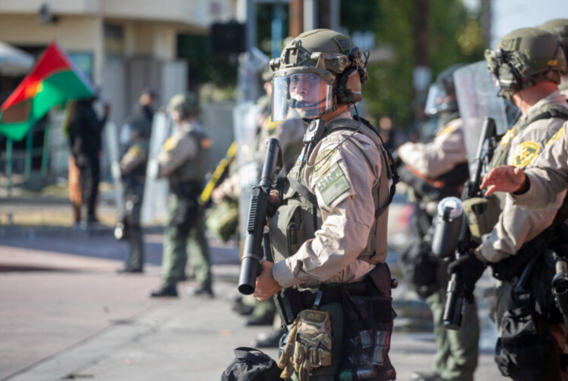 Λος Άντζελες εθνοφρουρά