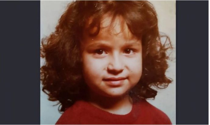 Ναταλί Κάκκαβα- παιδική φωτογραφία