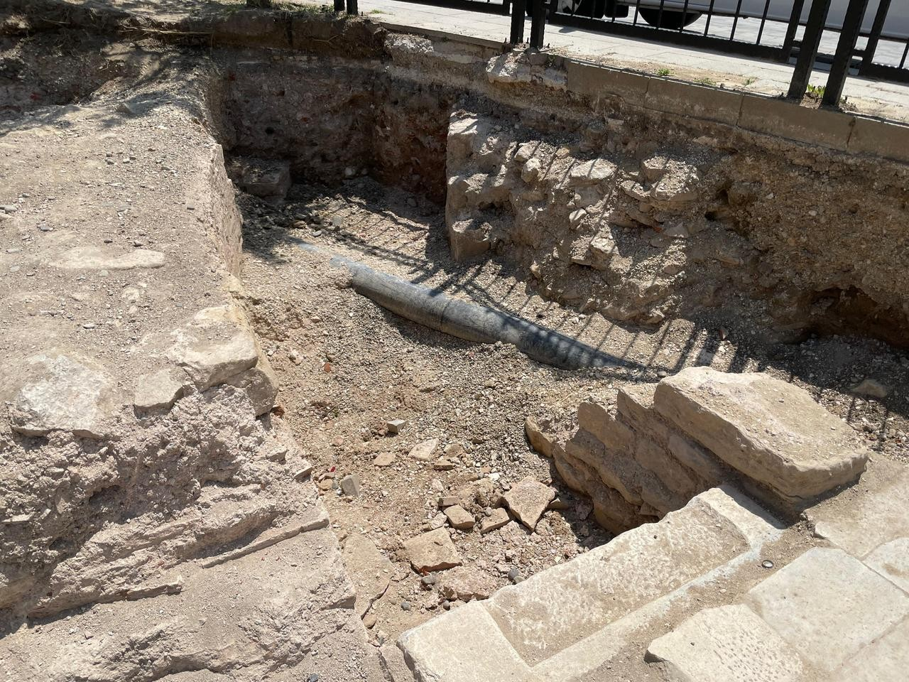 Η τρίτη αψίδα της δομής. 7 Ιουνίου, 2025. Φωτογραφία: Koray Erdogan/Türkiye Today