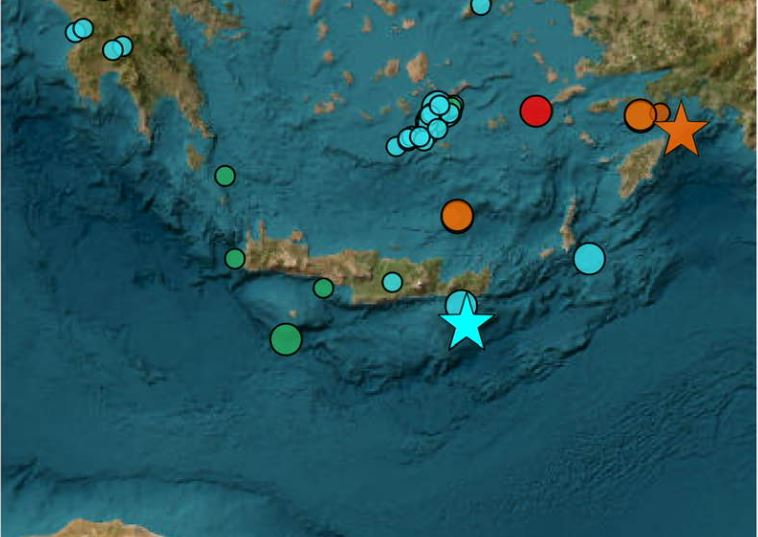 Σεισμός στην Κρήτη: Προειδοποίηση Τσελέντη – «Προσοχή σε όσους κάνουν μπάνιο σε παραλίες»