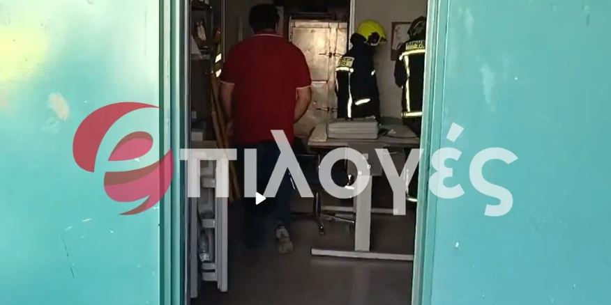 Έκρηξη στο νεκροτομείο του νοσοκομείου Σερρών – Δύο τραυματίες