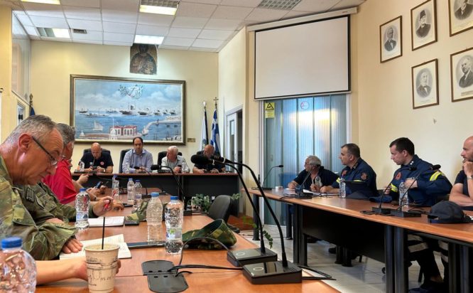 Γιάννης Κεφαλογιάννης, Χίος, Φωτιά, 