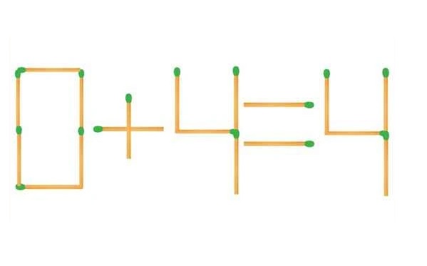 Τεστ IQ, σπίρτα, λύση