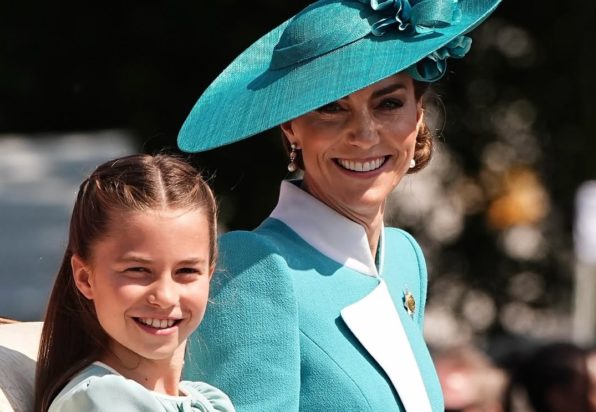 trooping πριγκίπισσα Σάρλοτ Κέιτ Μίντλετον