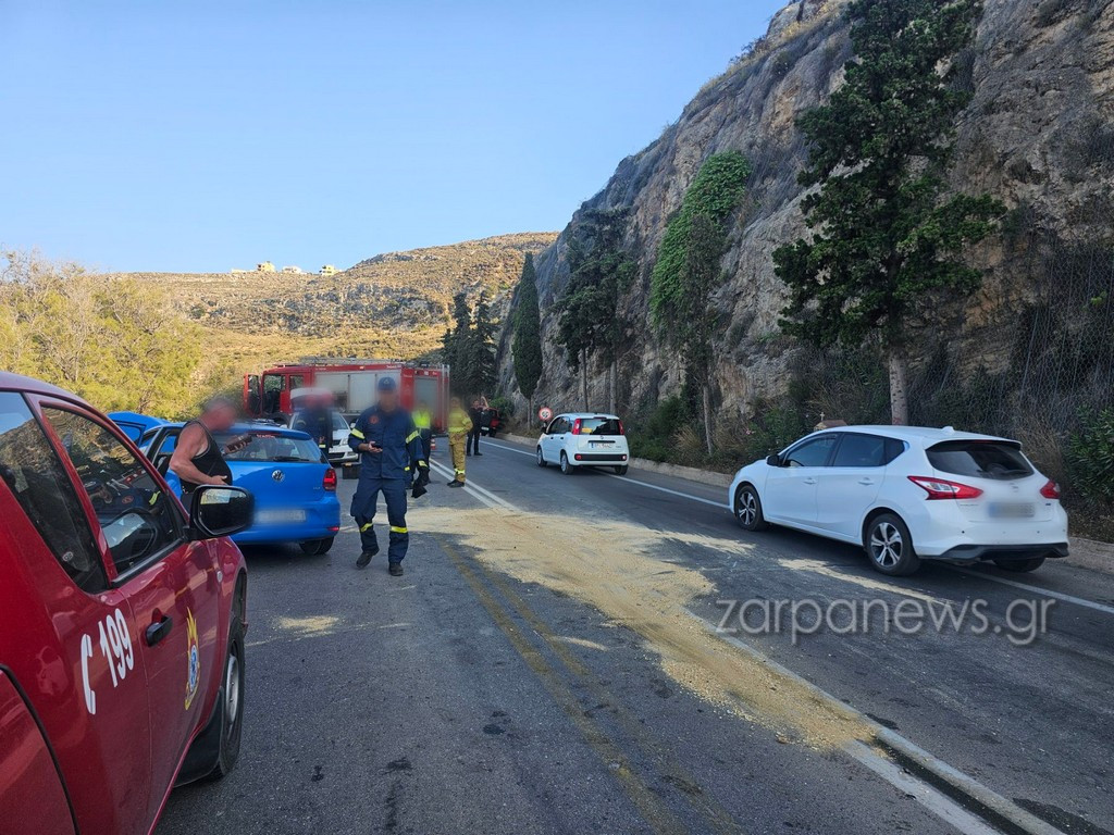 χανια τροχαίο