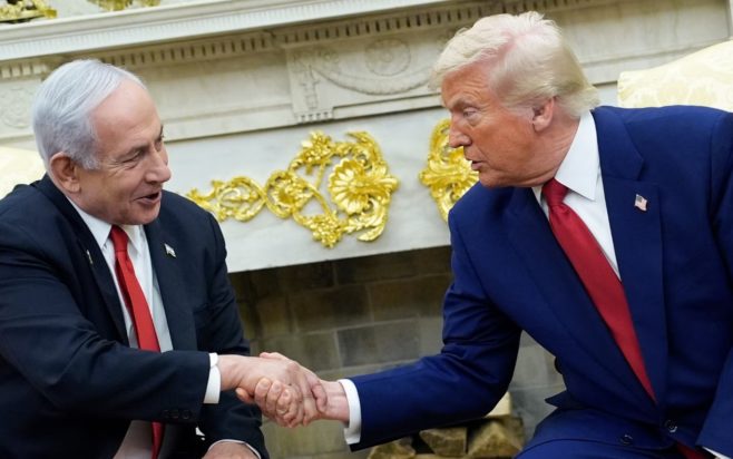 Ντόναλντ Τραμπ Νετανιάχου Μπέντζαμιν