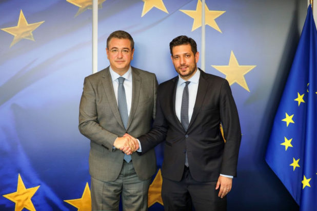 Συνάντηση Τζιτζικώστα - Κυρανάκη στις Βρυξέλλες