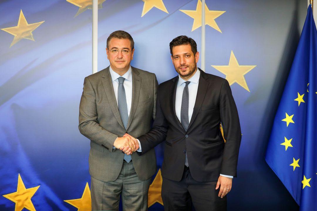 Συνάντηση Τζιτζικώστα - Κυρανάκη στις Βρυξέλλες