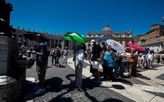 Βατικανό καύσωνας ζέστη