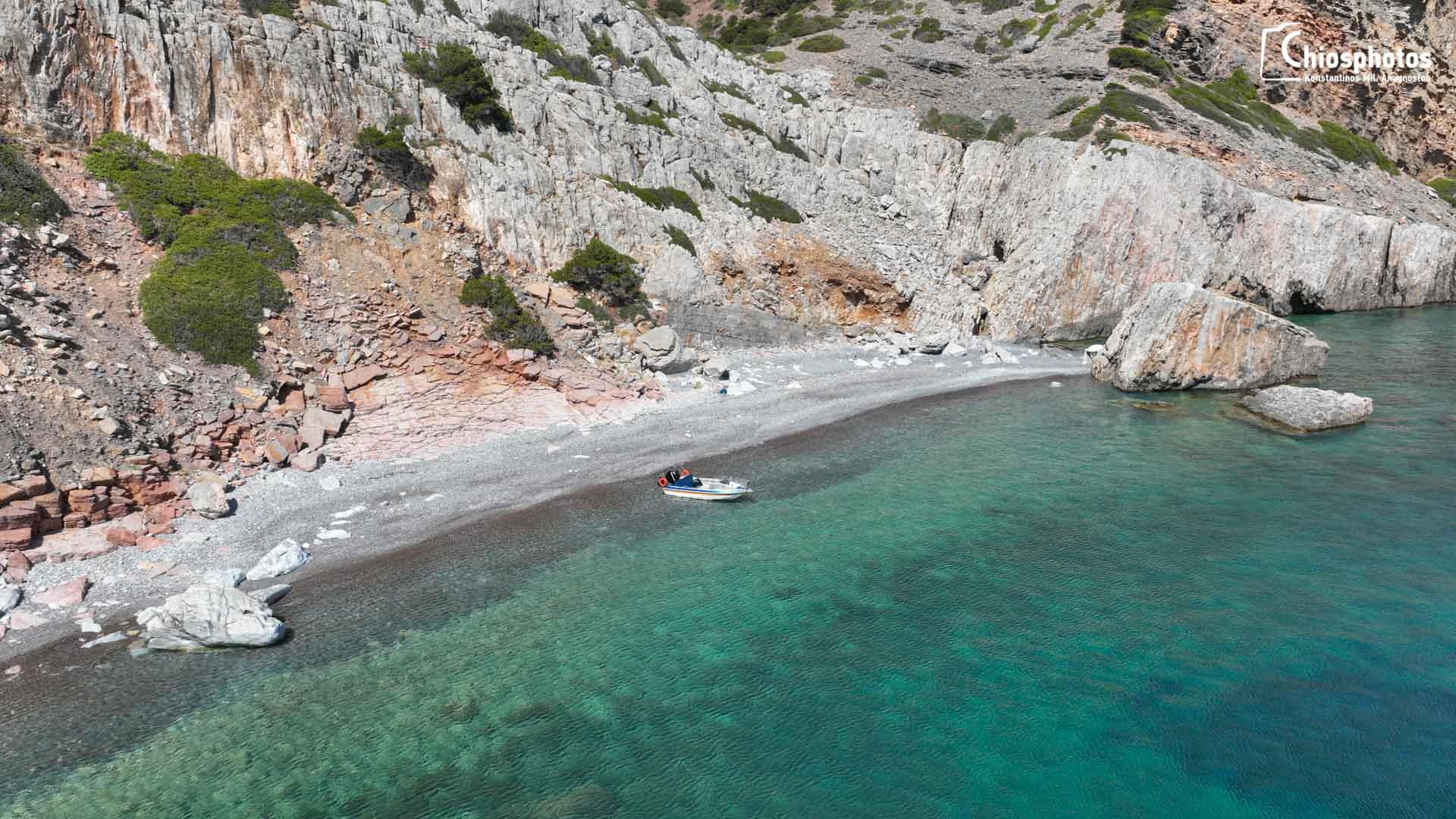 Παραλία Τριχιά Χίος