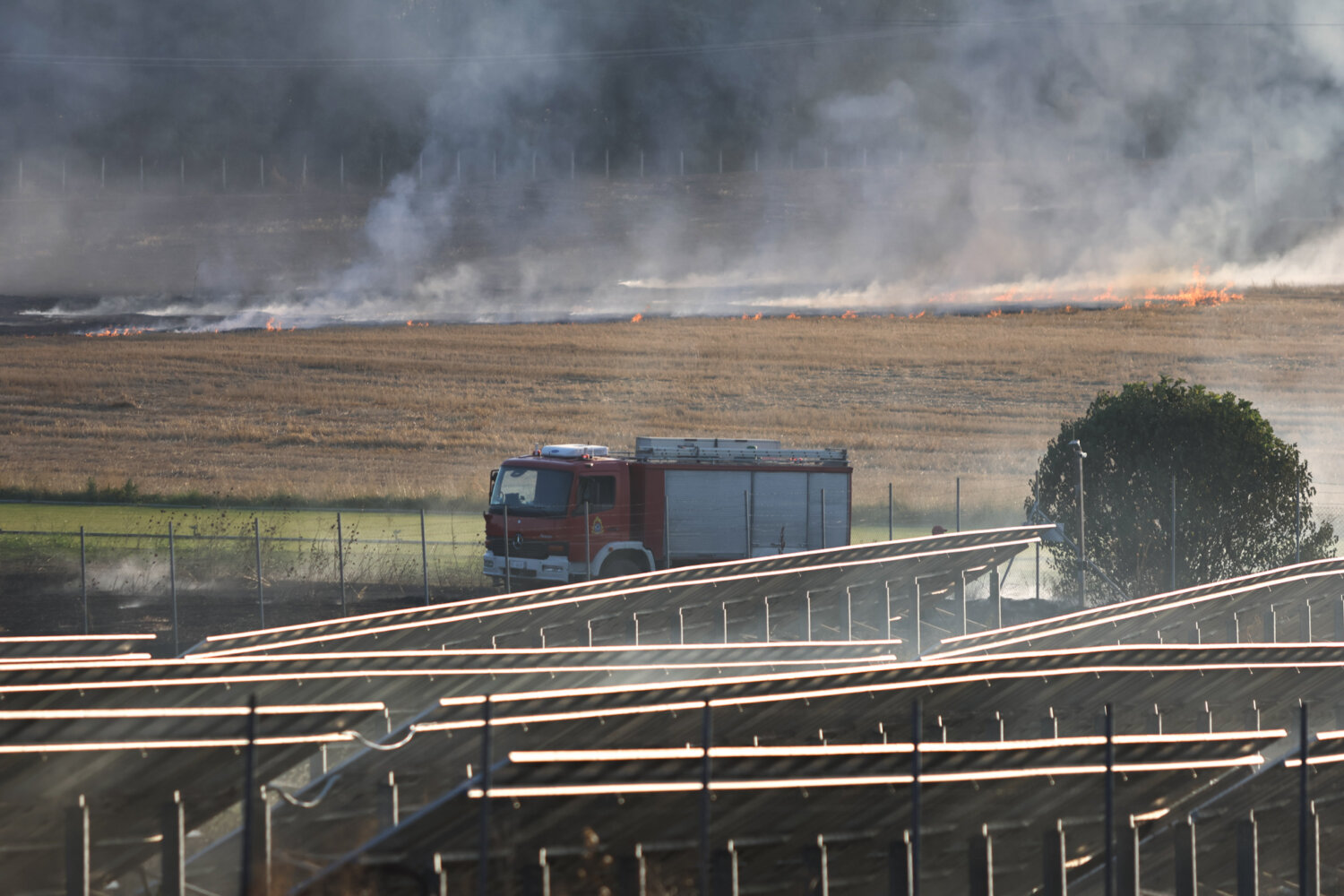 Λάρισα φωτιά
