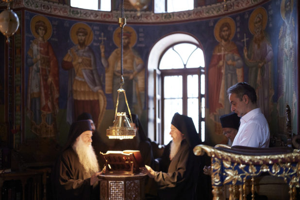 Κυριάκος Μητσοτάκης Άγιον Όρος