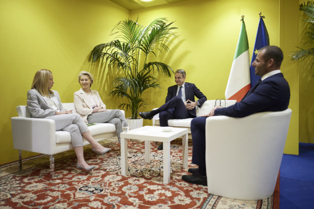 Μητσοτάκης - Μελόνι - Φον ντερ Λάιεν