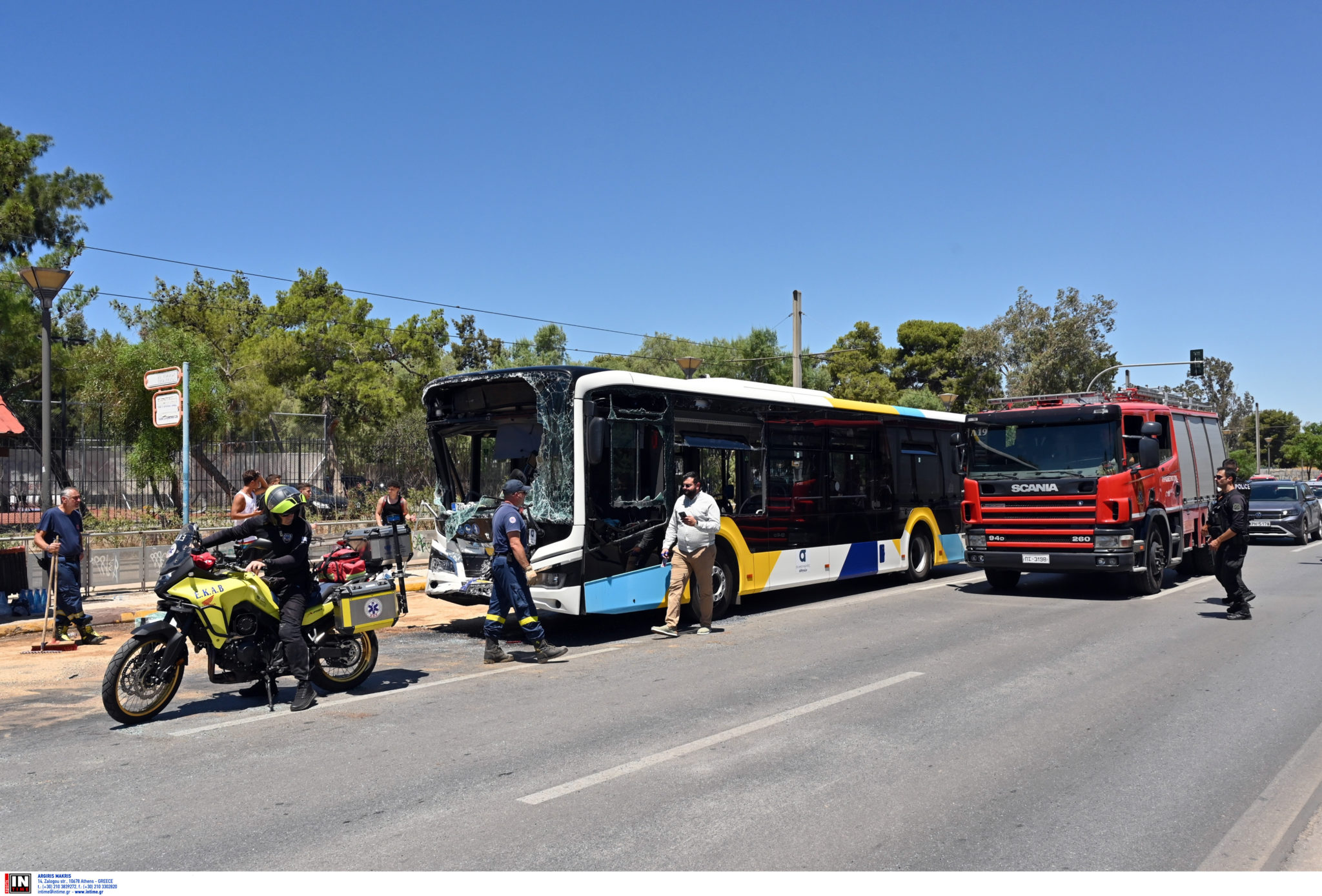 τροχαίο λεωφορείο Βούλα