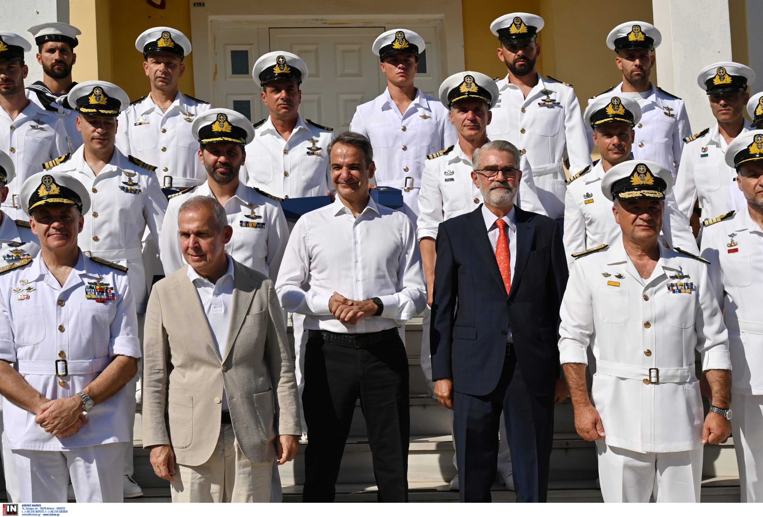 Κυρ. Μητσοτάκης στην εκδήλωση δωρεάς καταδυτικών ρολογιών στα στελέχη της ΔΥΚ