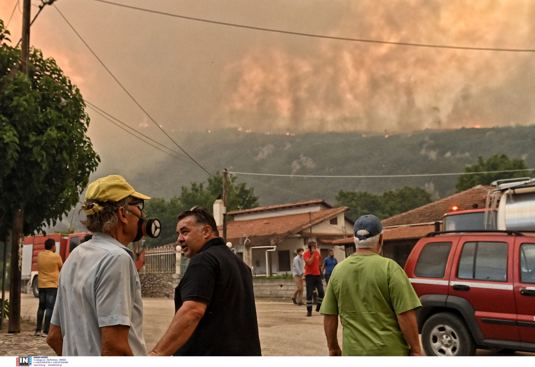 φωτιά, Κορινθία