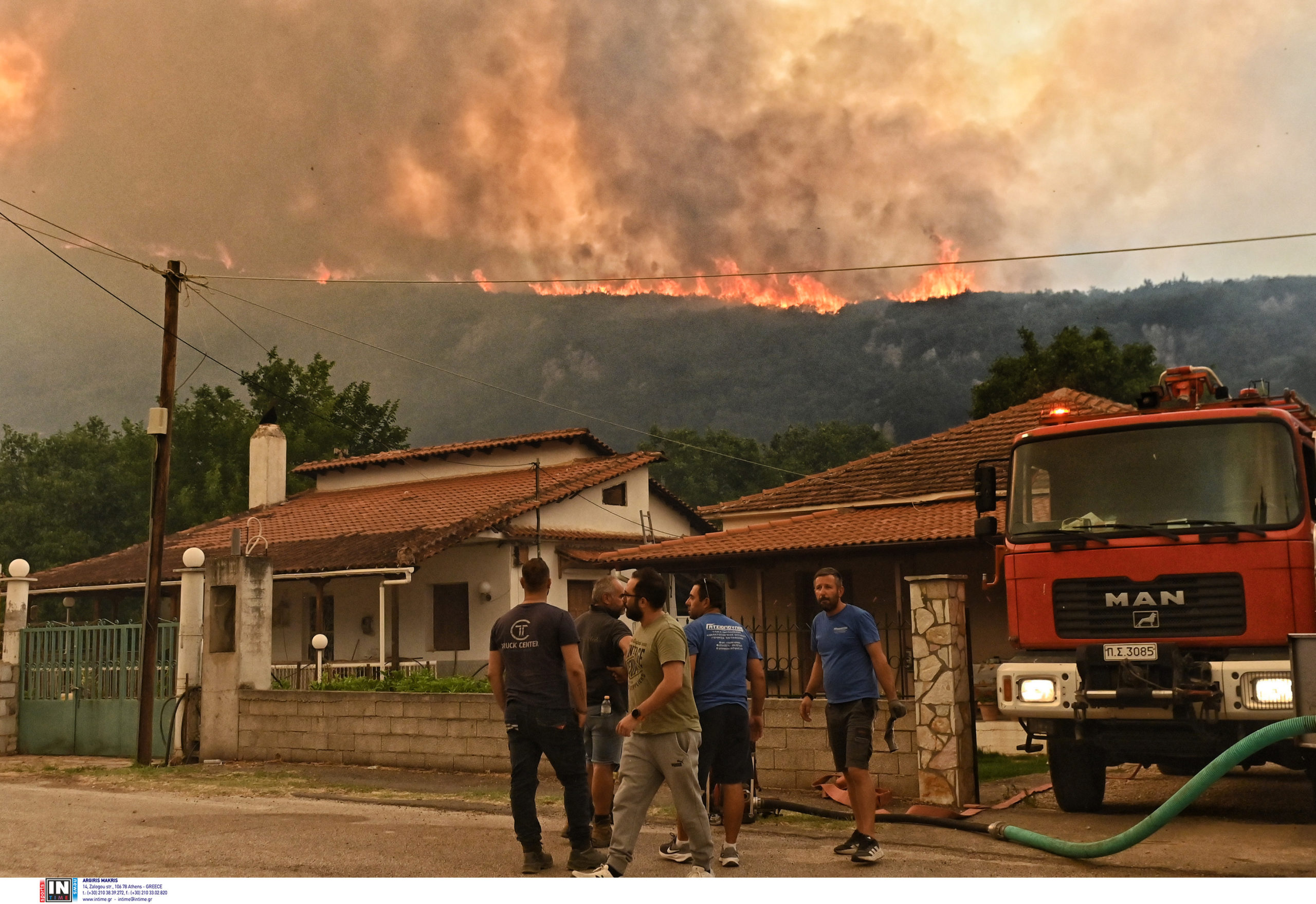 Φωτιά Κορινθία