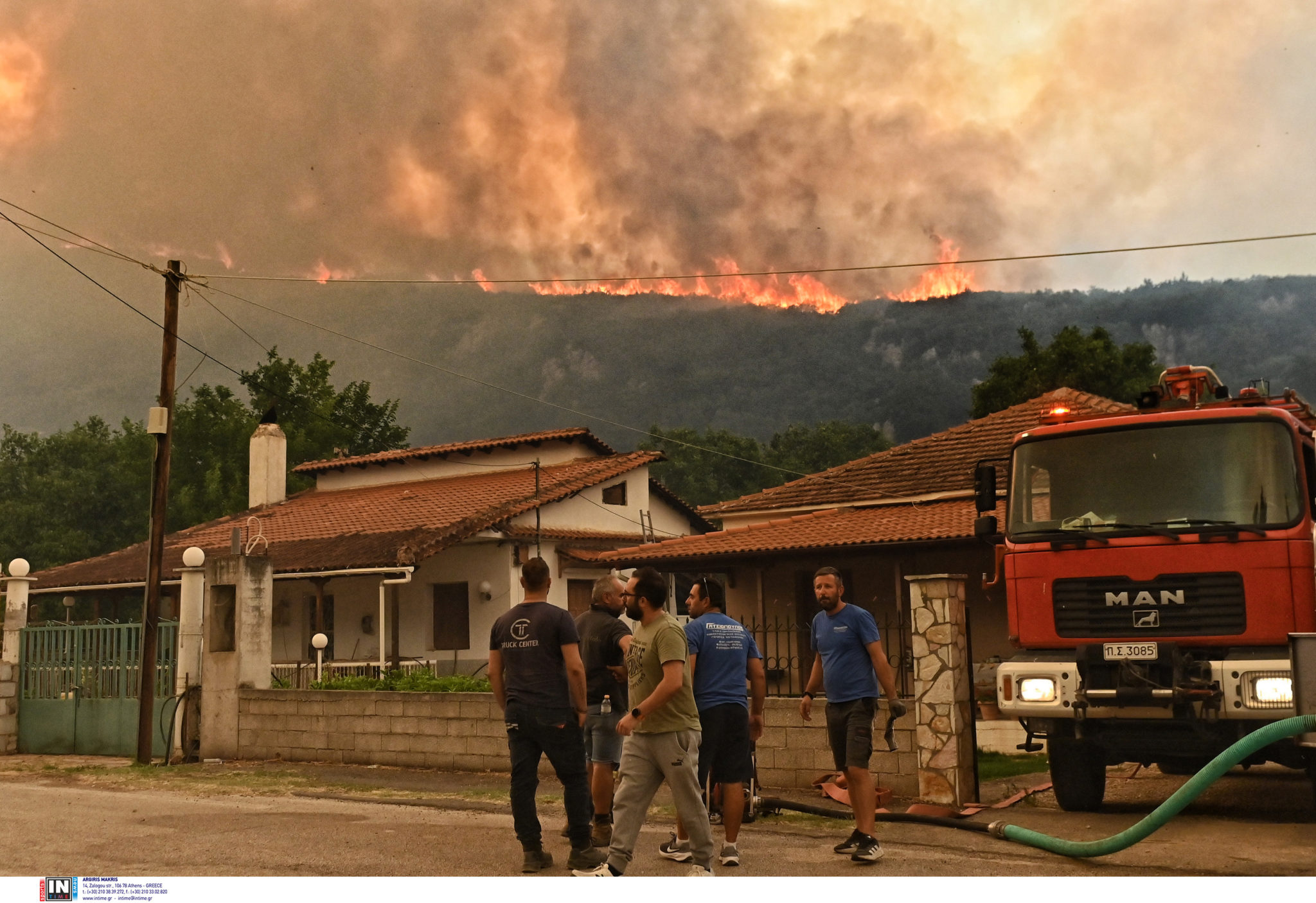 Φωτιά, Κορινθία, Φενεός