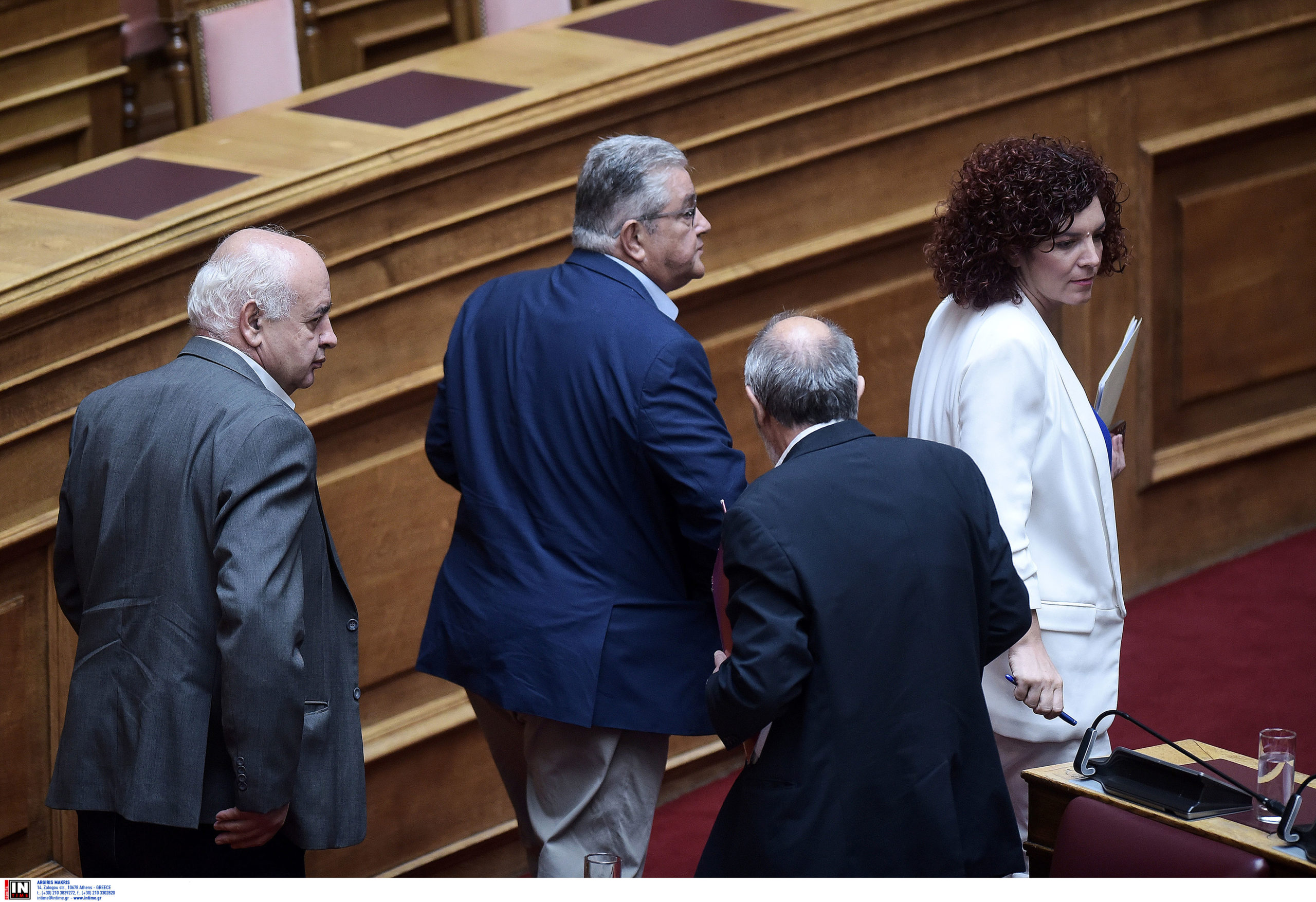 ΚΚΕ: Αποχώρησε από τη συνεδρίαση της Βουλής για τη σύσταση Εξεταστικής Επιτροπής για τον ΟΠΕΚΕΠΕ