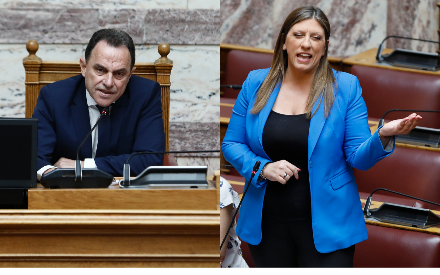 Άγρια κόντρα Κωνσταντοπούλου – Γεωργαντά στη Βουλή: «Αφήστε τους τσαμπουκάδες» – «Να τελειώνει λίγο αυτό το πανηγυράκι»