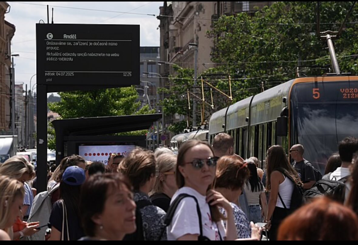 Εκτεταμένο μπλακάουτ στην Τσεχία – Προκλήθηκε πιθανώς από τεχνική βλάβη