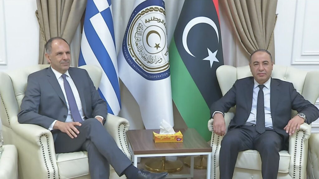 Στην Λιβύη ο Γεραπετρίτης