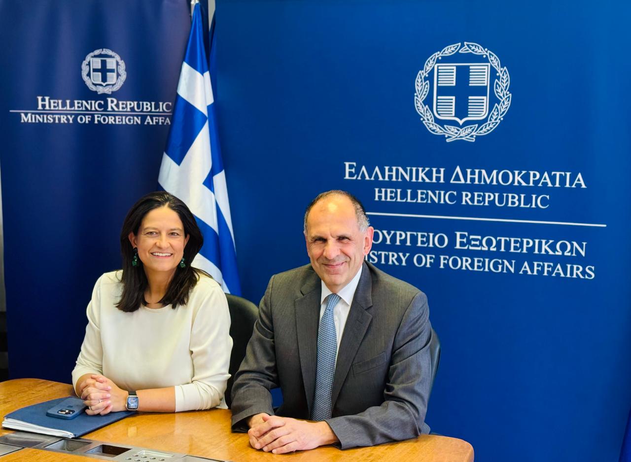 Τηλεδιάσκεψη Γεραπετρίτη-Κεραμέως με τους επικεφαλής των διπλωματικών αρχών ΗΠΑ και Καναδά για το «Rebrain Greece»