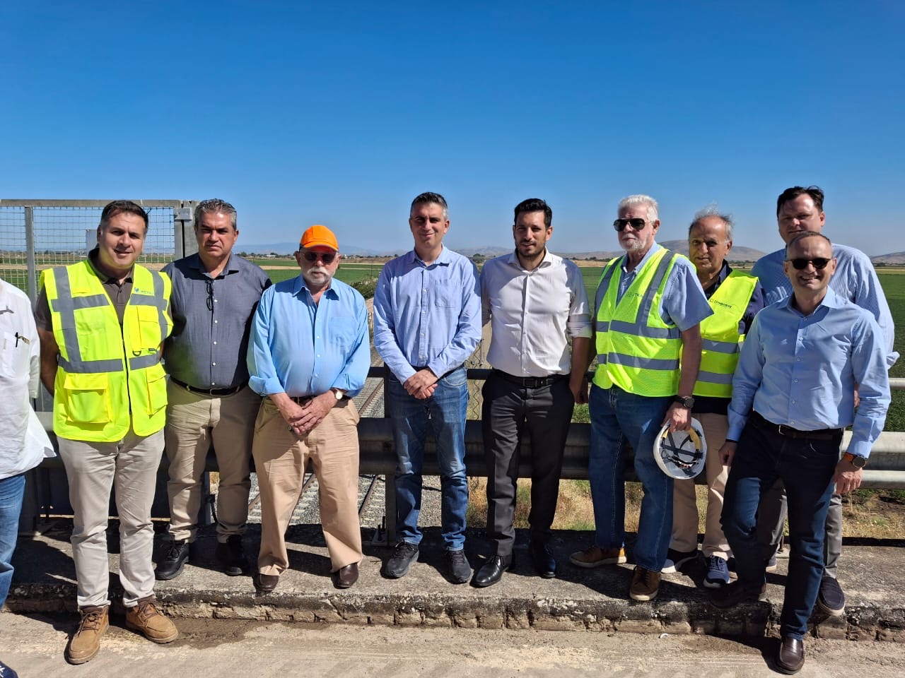 Αυτοψία Δήμα - Κυρανάκη στα έργα αποκατάστασης του σιδηροδρομικού δικτύου στη Θεσσαλία