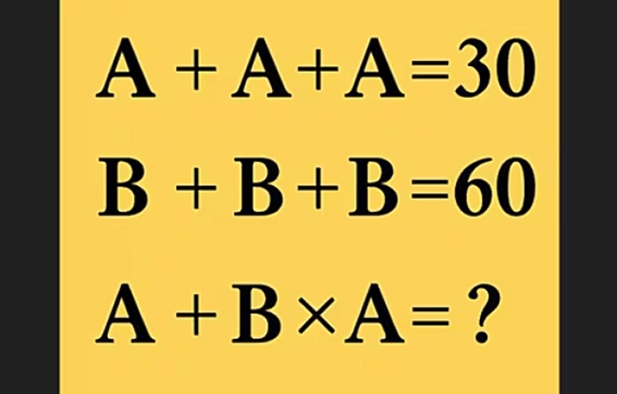 Τεστ IQ μόνο για ιδιοφυΐες: Mπορείτε να υπολογίσετε το αποτέλεσμα της πράξης σε 15 δευτερόλεπτα;