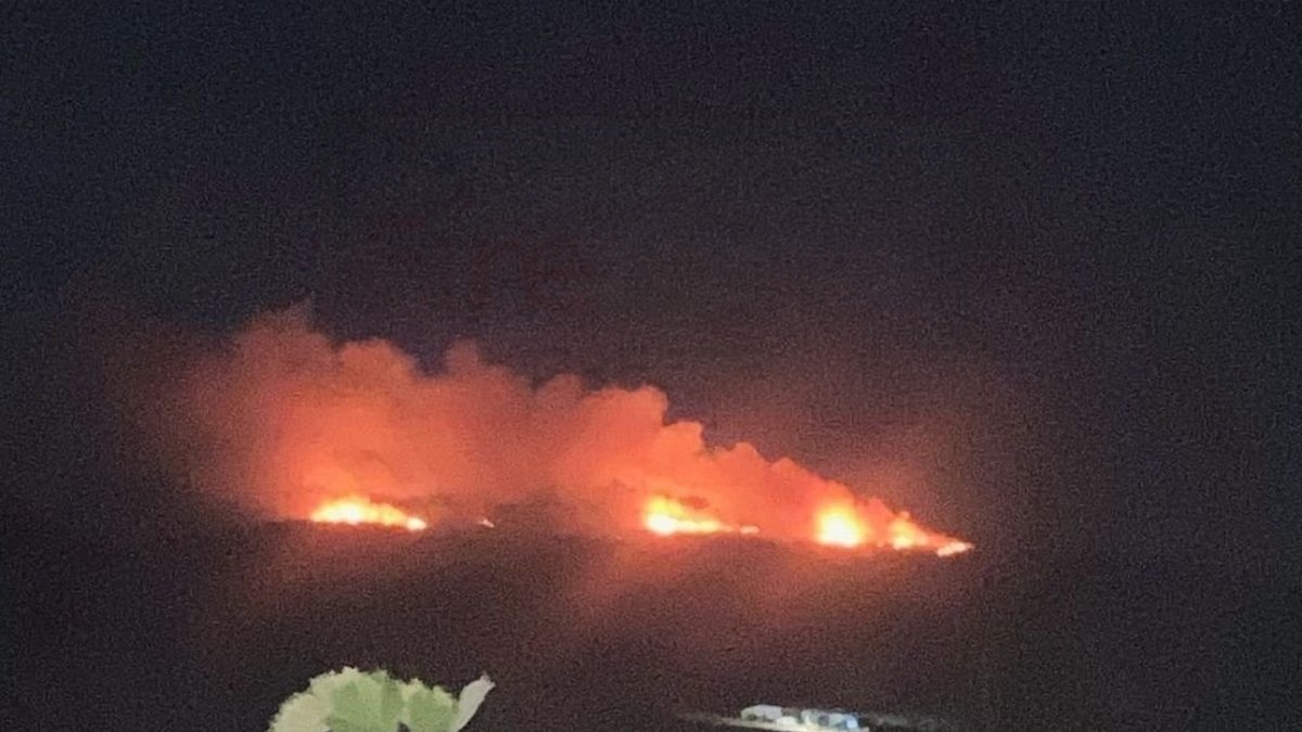 Φωτιά στην Λάρισα: Ήχησε το 112 – «Αν βρίσκεστε στην περιοχή Κοκκίνω απομακρυνθείτε προς Δενδροχώρι»