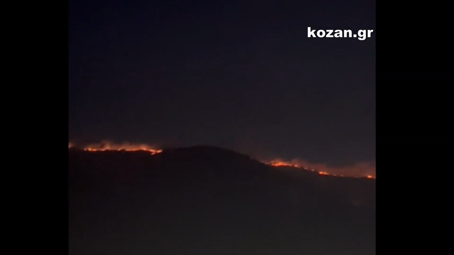 Φωτιά στην Κοζάνη: Νέα αναζωπύρωση στην Ασβεστόπετρα – ΒΙΝΤΕΟ