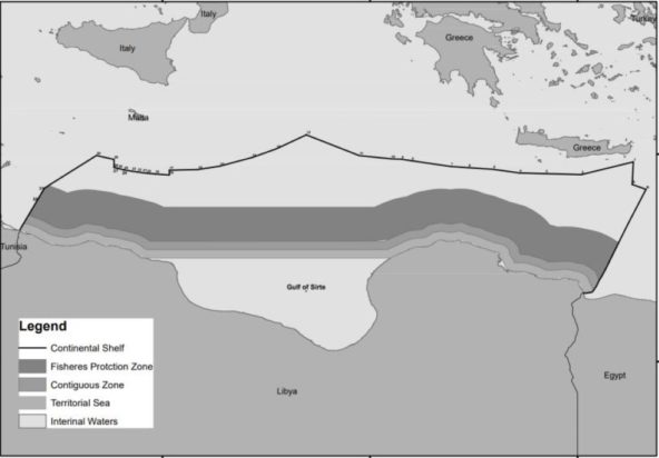 χάρτης Λιβύη
