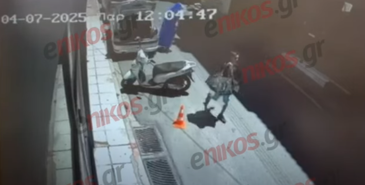 Δολοφονία στην Αγία Παρασκευή: Βίντεο ντοκουμέντο από τη στιγμή που ο δράστης βγαίνει από όχημα τυλιγμένος με κουβέρτα