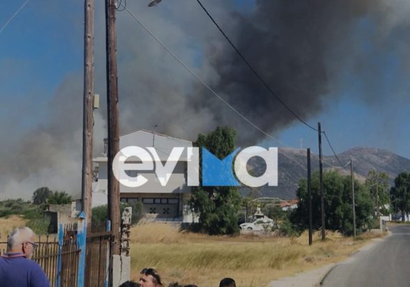 Φωτιά Αλιβέρι Εύβοια