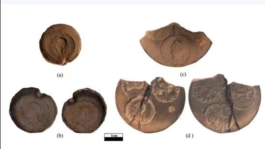 Τα καλούπια για τα νομίσματα του Απολλόδοτου του Β'.