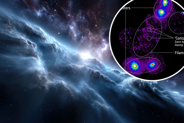 Ανακαλύφθηκε το 40% της ύλης που λείπει από το Σύμπαν