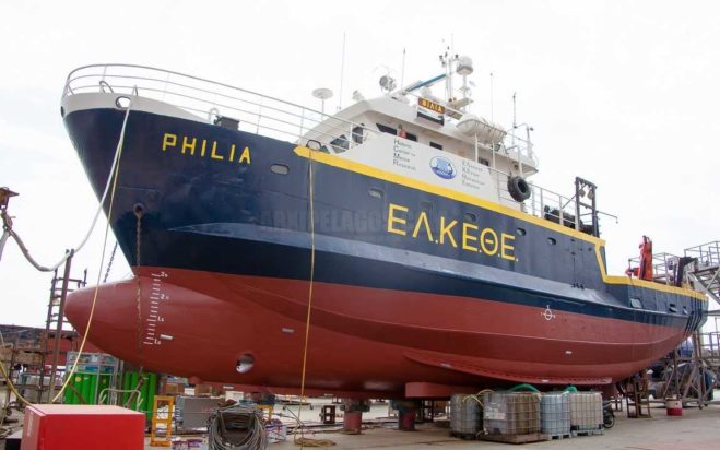 Το ερευνητικό σκάφος Filia