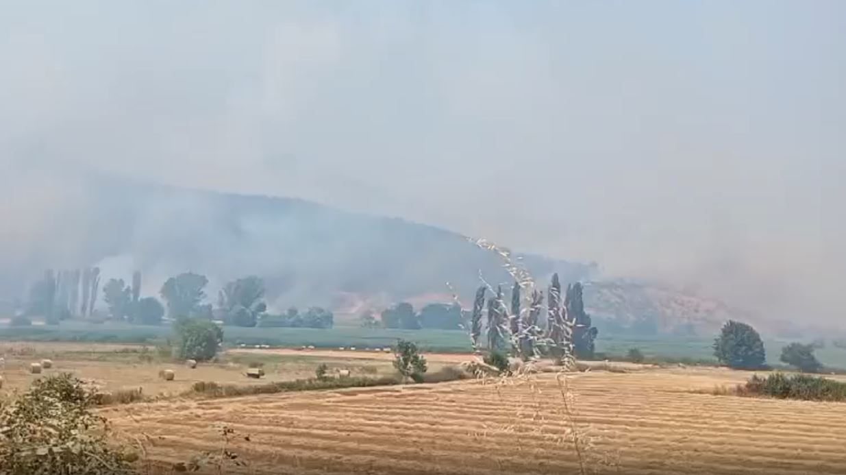 Φωτιά στην Φλώρινα: Ενισχύθηκαν οι δυνάμεις της Πυροσβεστικής – Στη «μάχη» και 8 εναέρια μέσα – BINTEO