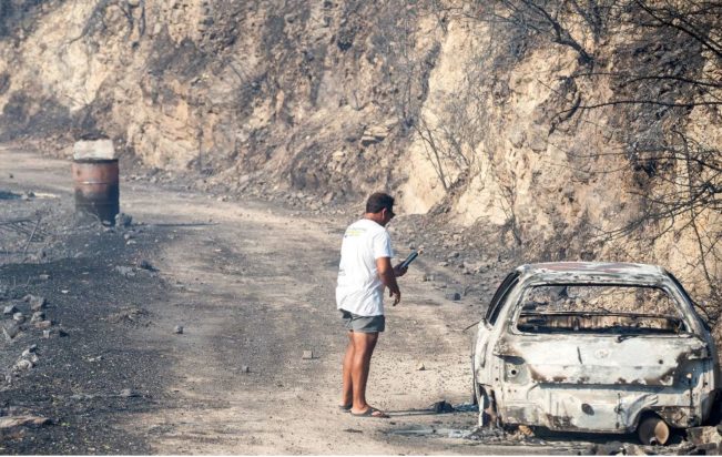 Φωτιά στην Κύπρο- Δύο νεκροί
