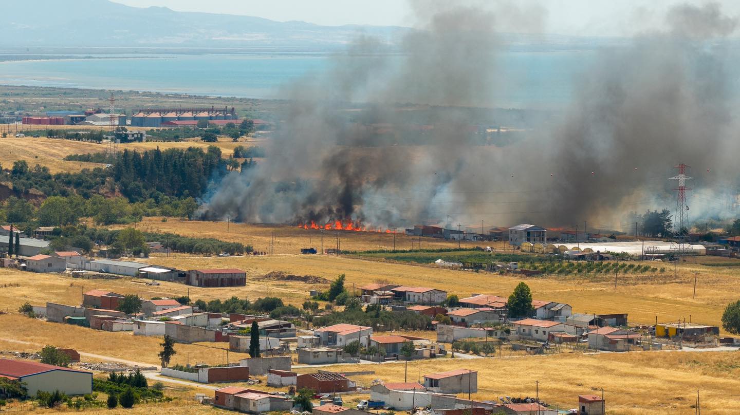 Φωτιά στην Αλεξανδρούπολη – Οι πρώτες εικόνες – ΦΩΤΟ και ΒΙΝΤΕΟ