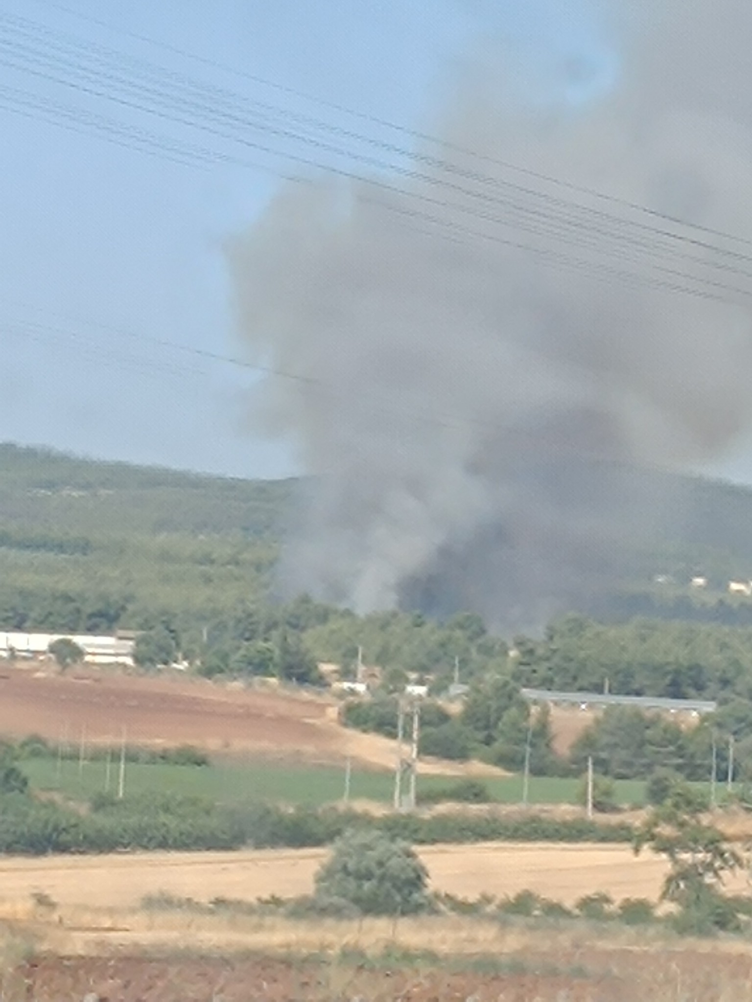 Φωτιά, Ασπροχώρι Αττικής