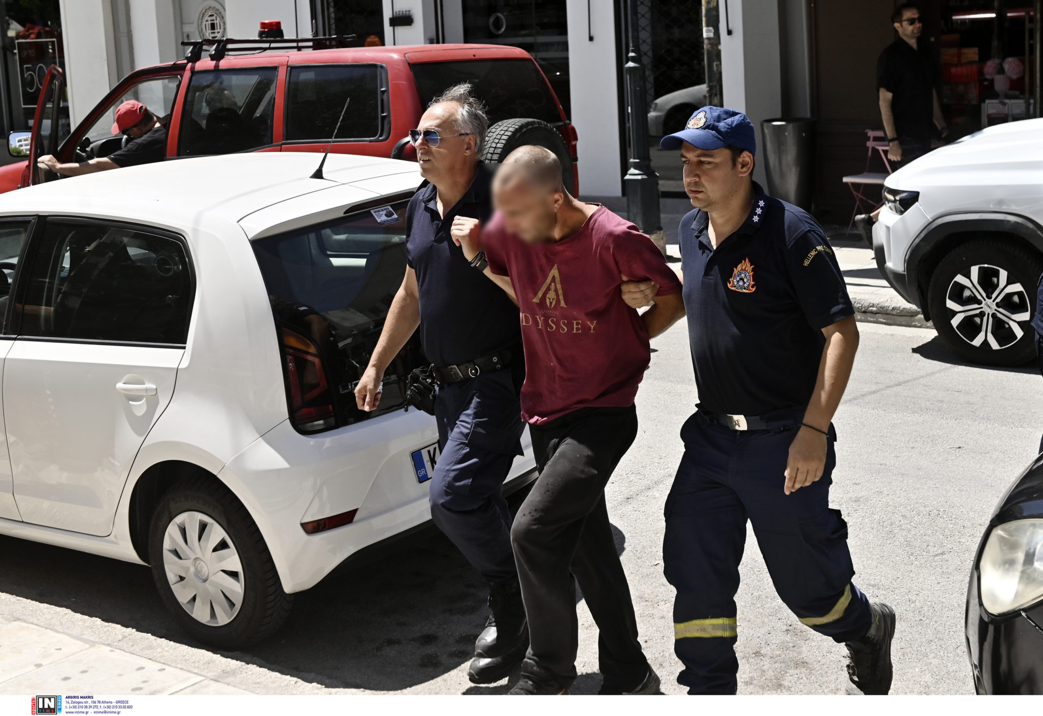 Φωτιά, Κορινθία, Φενεός, συλληφθέντες