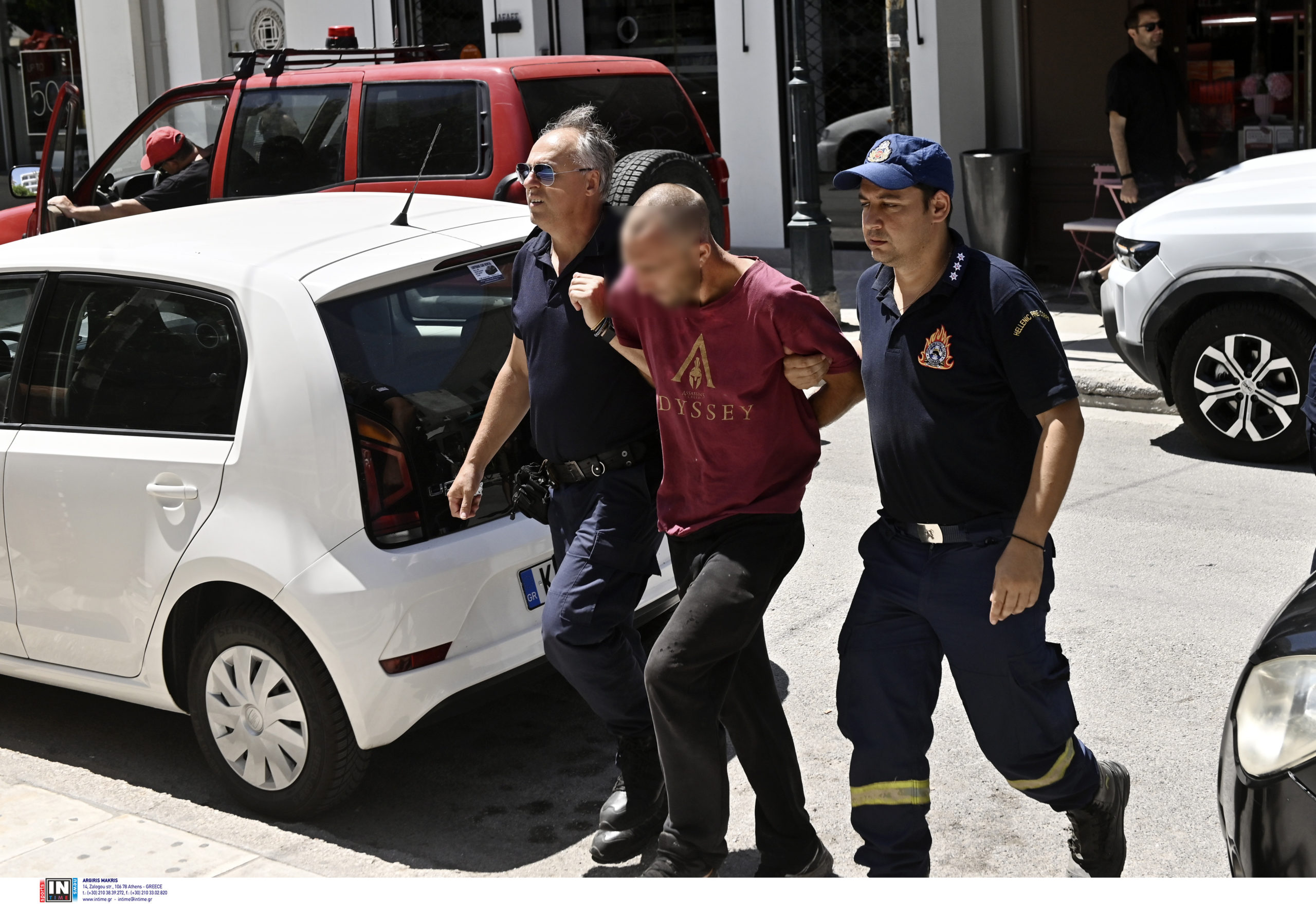 Φωτιά, Κορινθία, Φενεός, συλληφθέντες