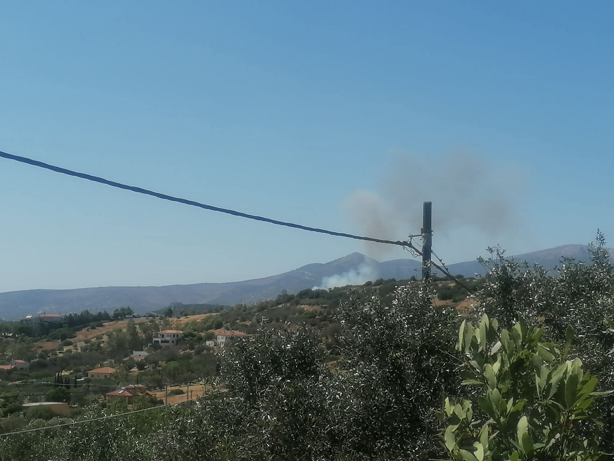 Φωτιά στο Κορωπί – Οι πρώτες πληροφορίες
