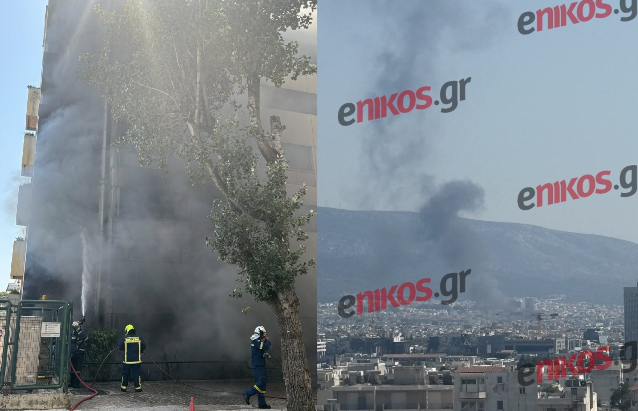 φωτιά, ιδιωτική κλινική, Μεσογείων