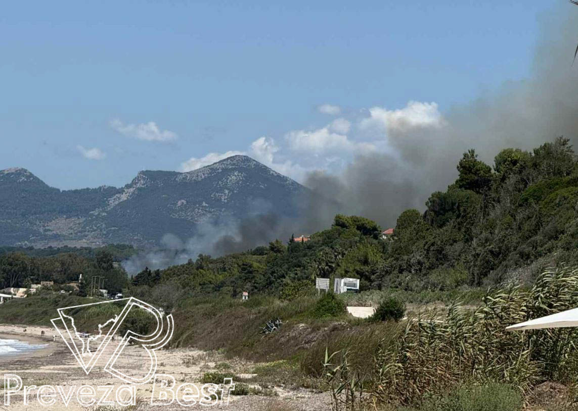 Φωτιά στην Πρέβεζα: Μάχη με τις φλόγες στο Μονολίθι – Κυκλοφοριακές ρυθμίσεις, μήνυμα από το 112 – ΒΙΝΤΕΟ