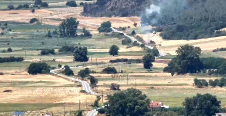 Θεσσαλονίκη: Βίντεο από την στιγμή της εκδήλωσης της φωτιάς στη Βόλβη – Τι κατέγραψε drone