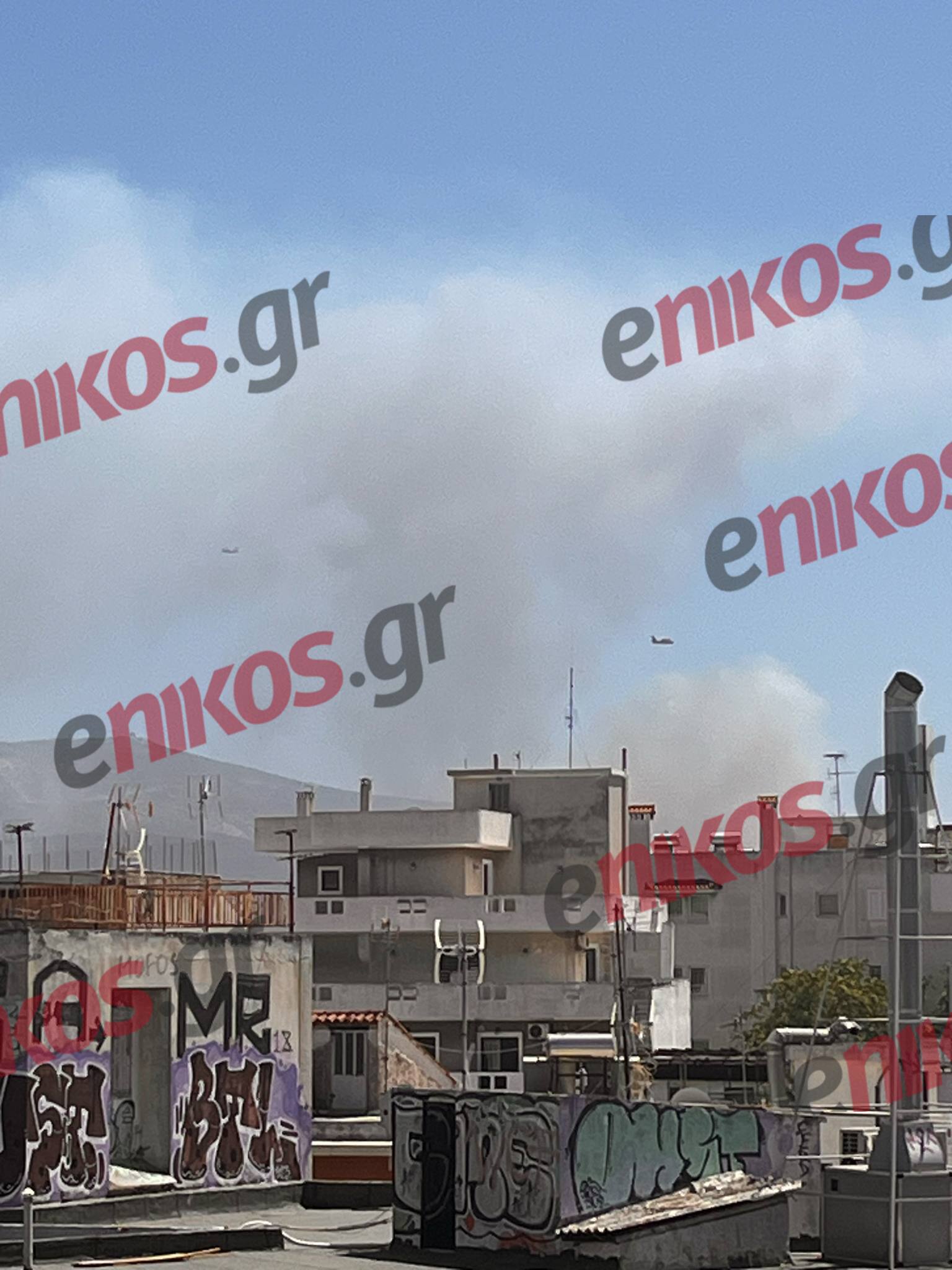 φωτιά, Ζωγράφου, Αττική, Πανεπιστημιούπολη